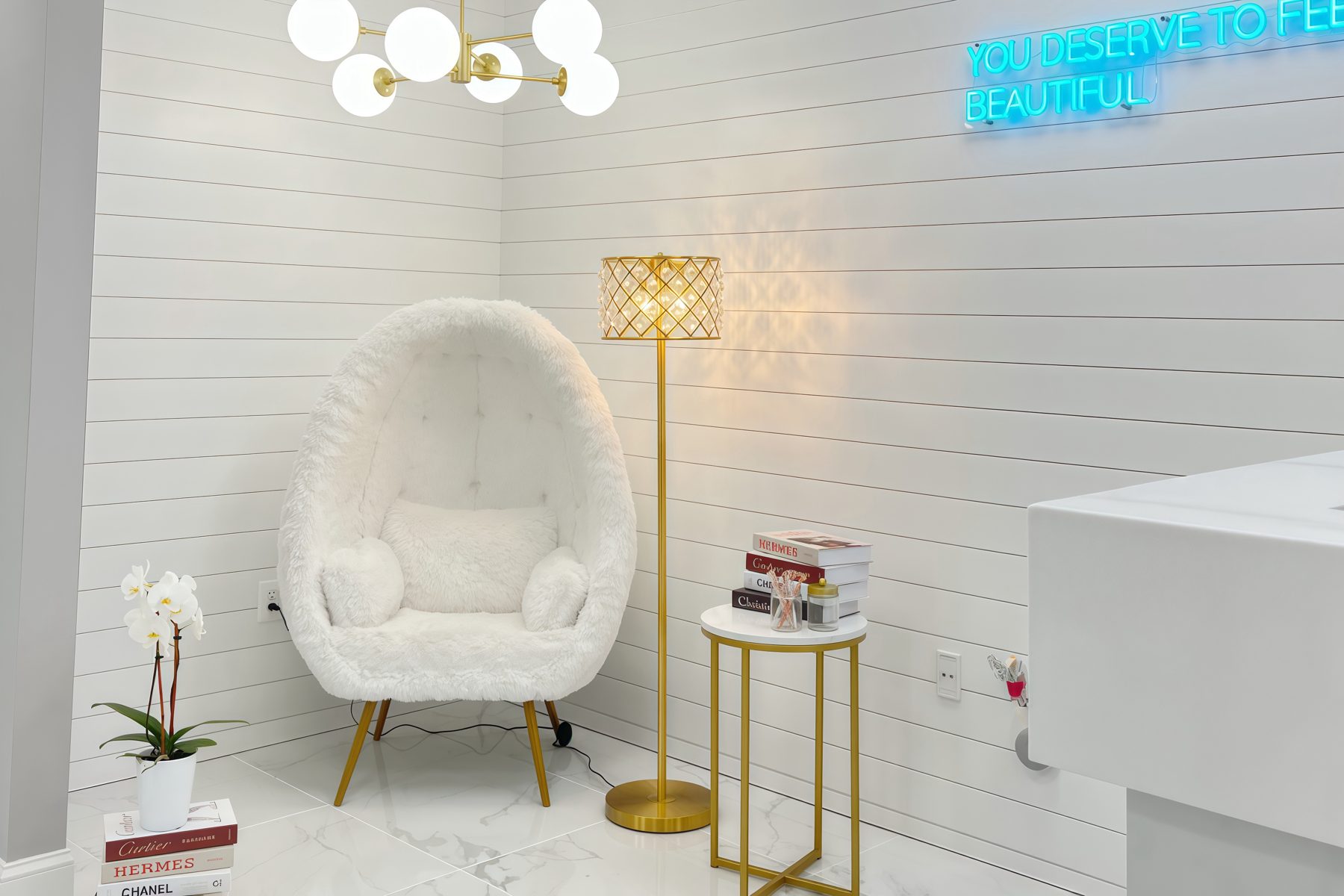 Angelic Beauty studio interior