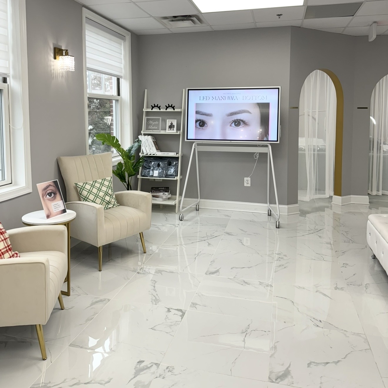Inside the Angelic Academy training studio.