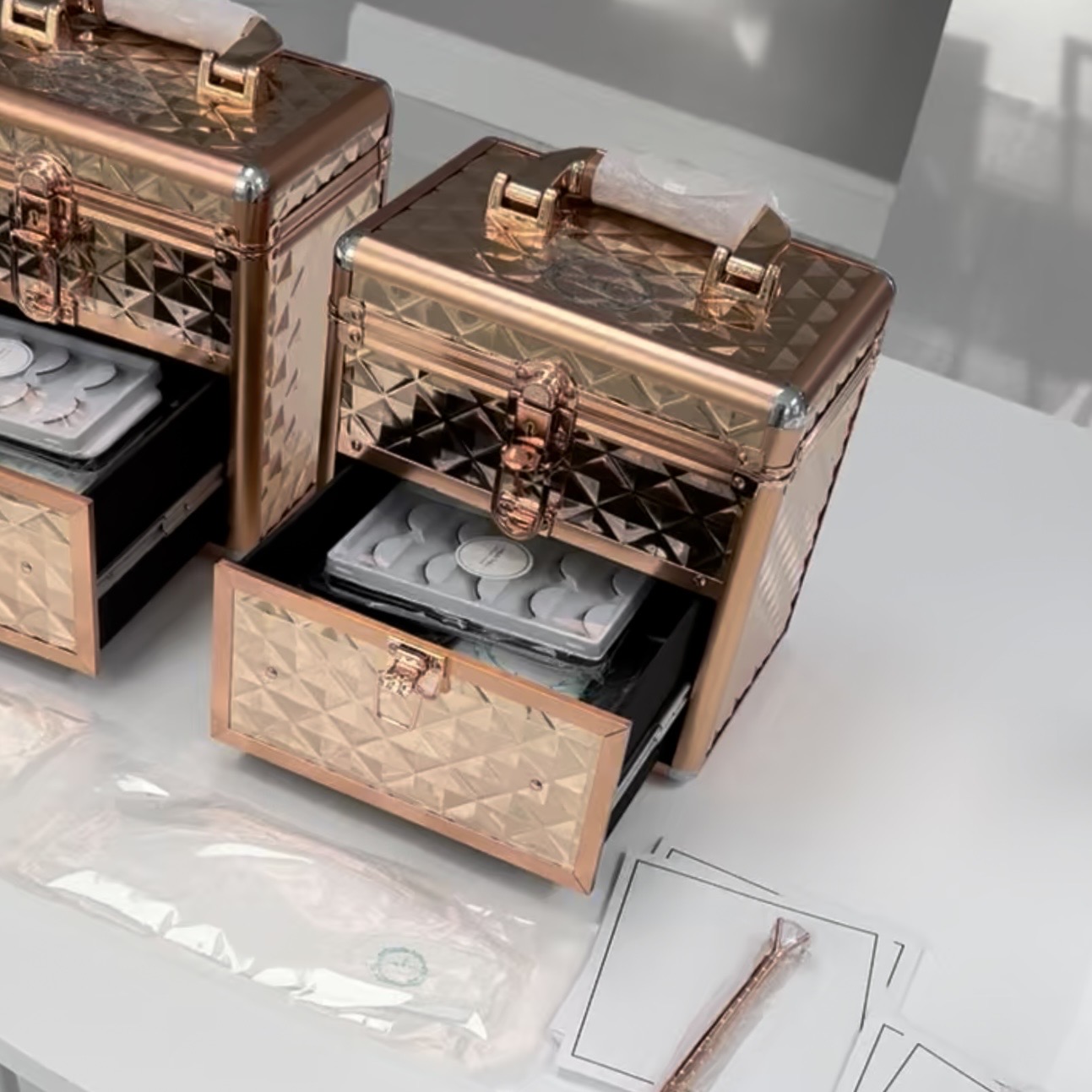 Rose gold Angelic training kit.